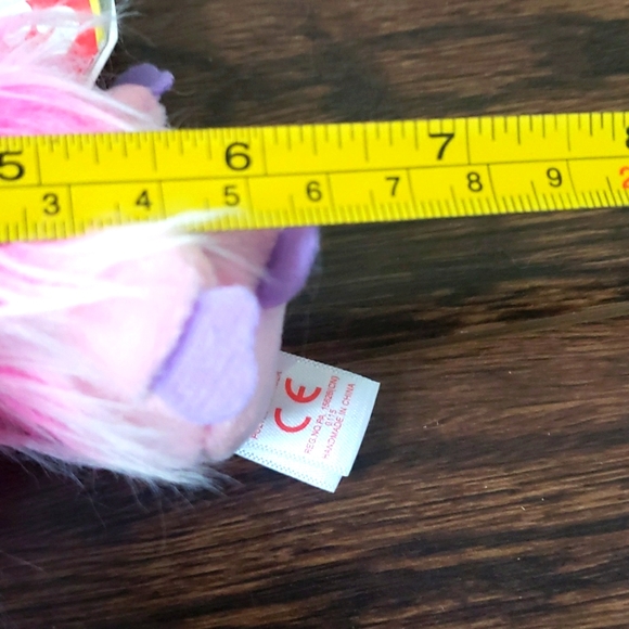 Frizzys ty Collection Pink Monster Kink Key Chain 2015 NWT Pink Girl Stuffie - Picture 16 of 17
